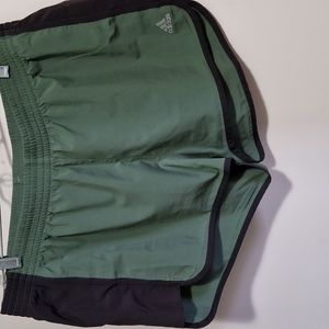 Adidas polyester gym shorts